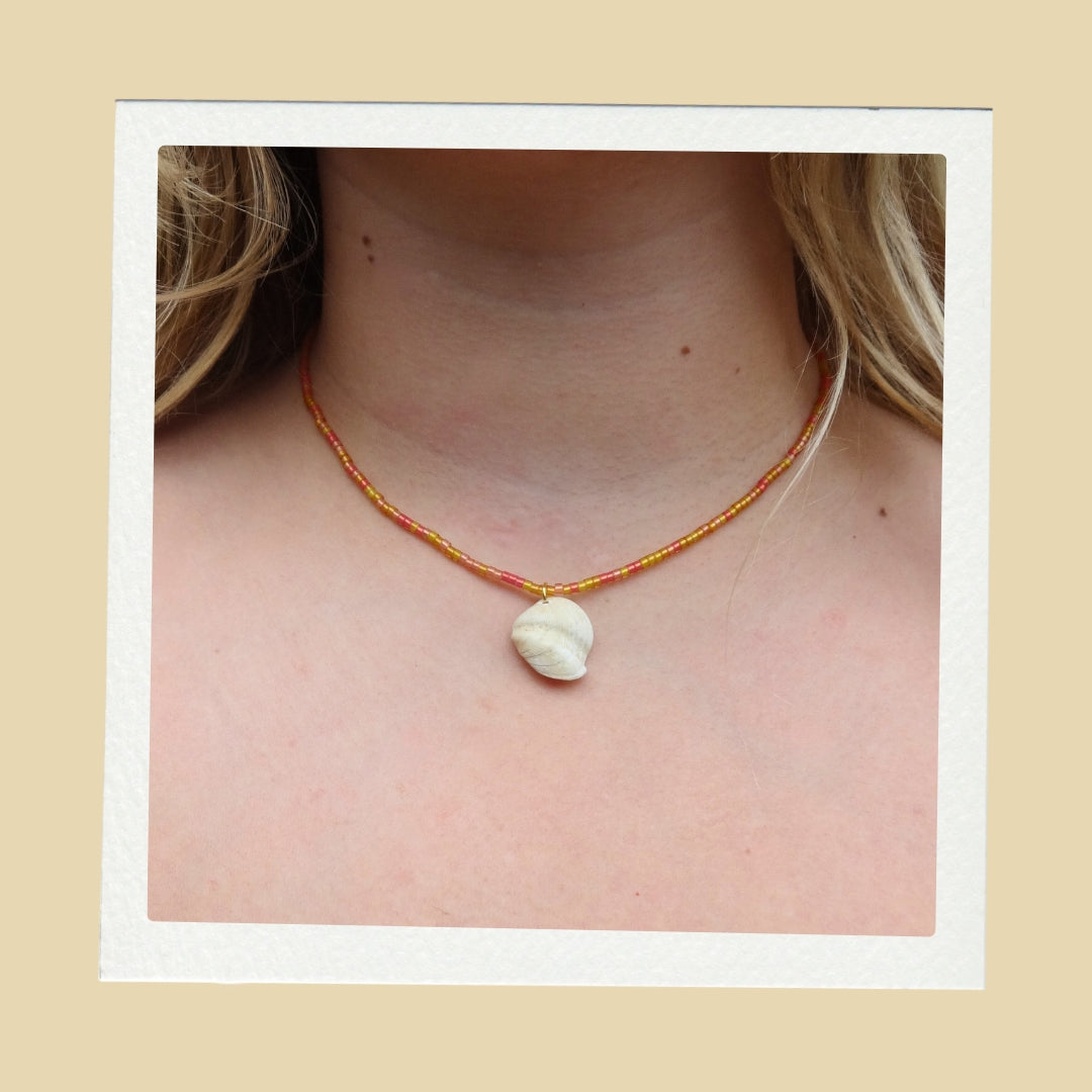 Handmade Necklace - Sunset on the Beach 2.0